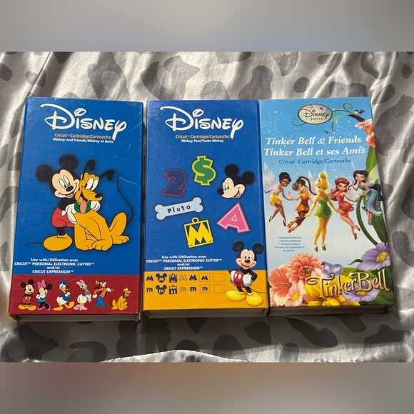 Cricut Other - Disney Themed Cricut Cartridges